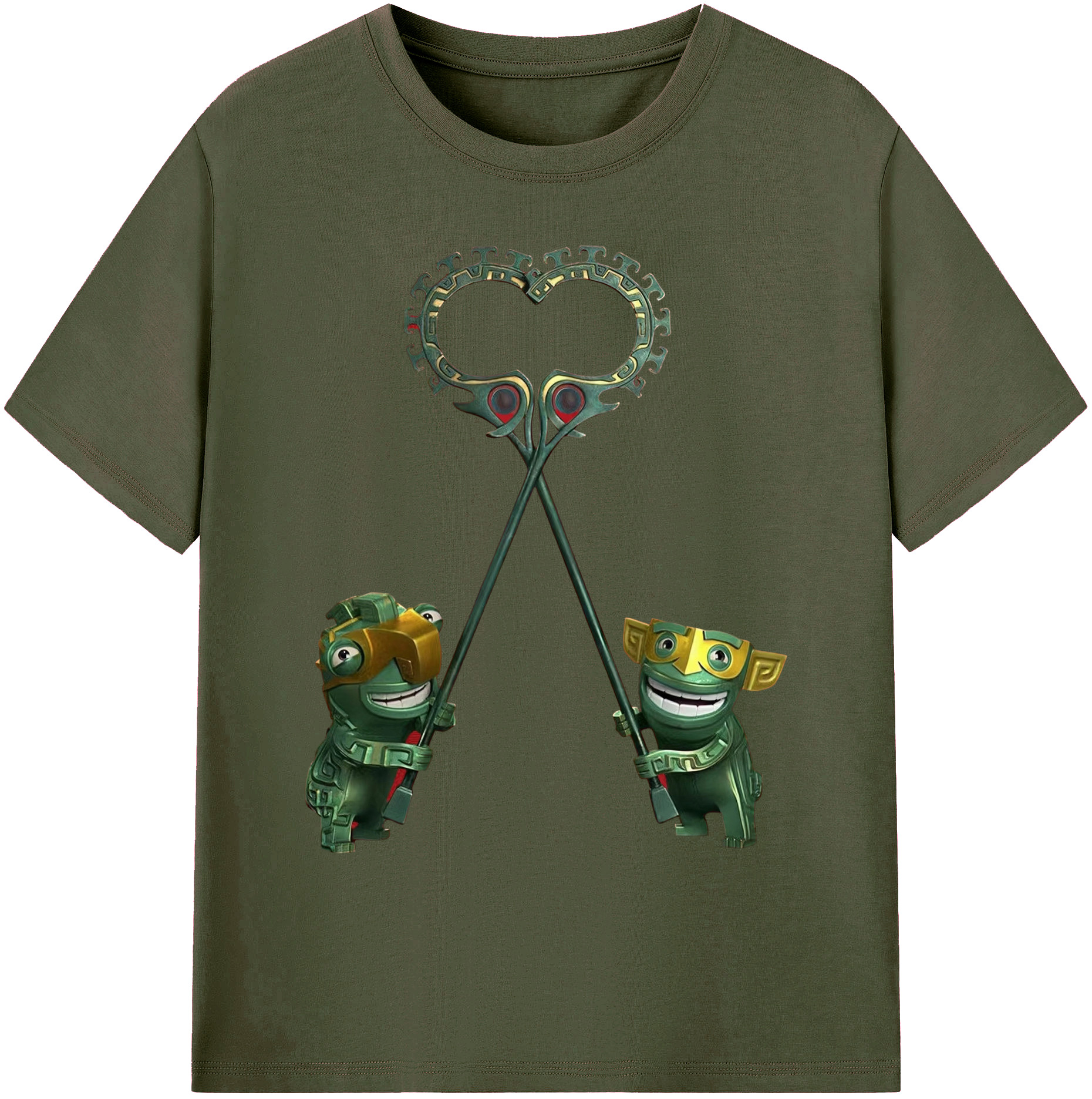 （画像用） Ne Zha 2 ナタ 魔童の大暴れ 綿100％ メンズ半袖Tシャツ｜肌触りやわらか＆通気性